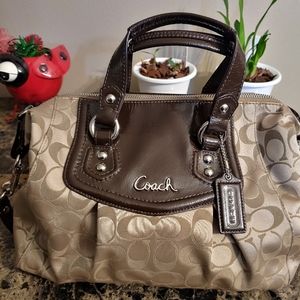 Coach Ashley Signature Coach Satchel F19242